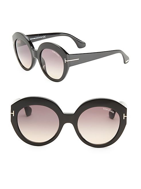 Tom Ford Eyewear - Rachel 54MM Round Sunglasses