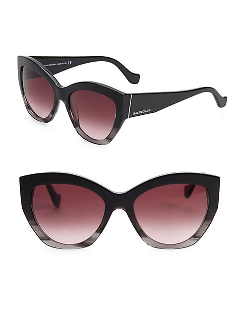 Balenciaga - 56MM Cat Eye Sunglasses