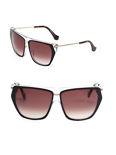 Balenciaga - 58MM Square Sunglasses