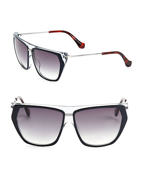 Balenciaga - 58MM Square Sunglasses