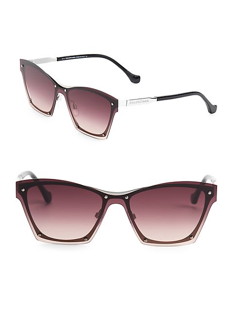 Balenciaga - Futuristic Square Sunglasses