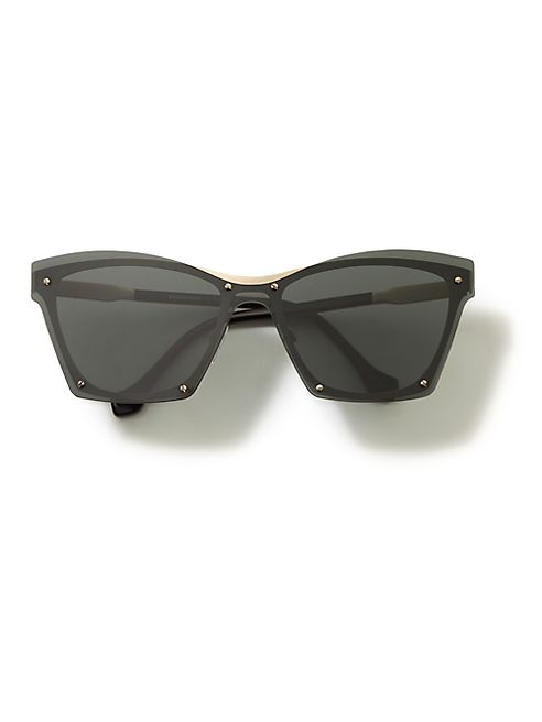 Balenciaga - Futuristic Square Sunglasses