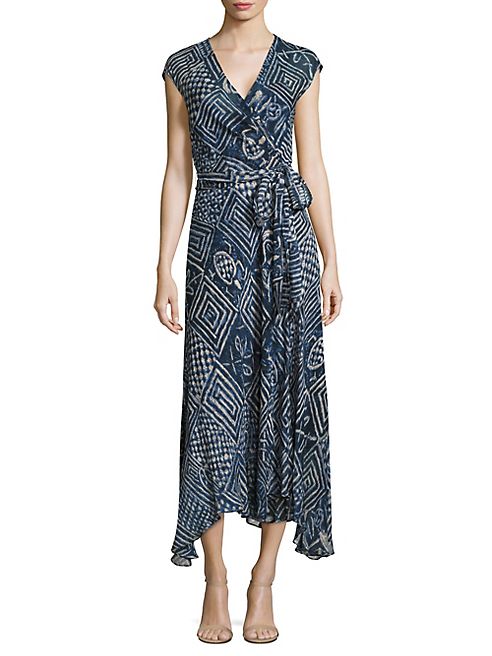 Polo Ralph Lauren - Silk Gauze Wrap Dress