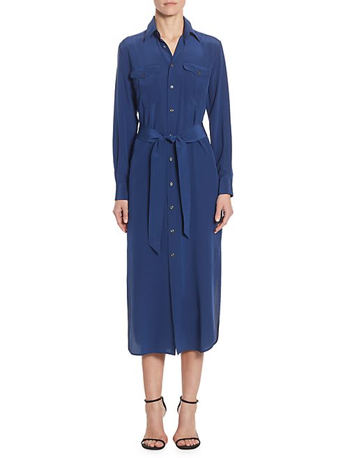 Polo Ralph Lauren - Silk Crepe Shirtdress