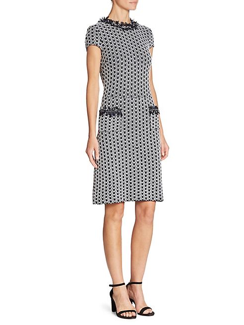 St. John - Tweed Knit Dress