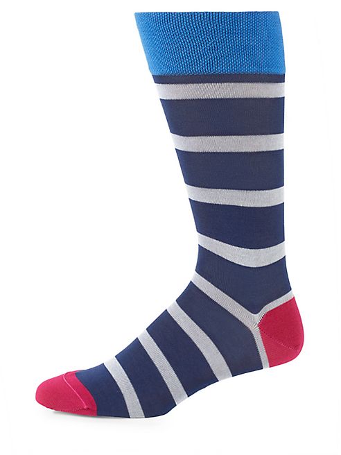 Marcoliani - Lisle Skipper Pima Cotton Socks