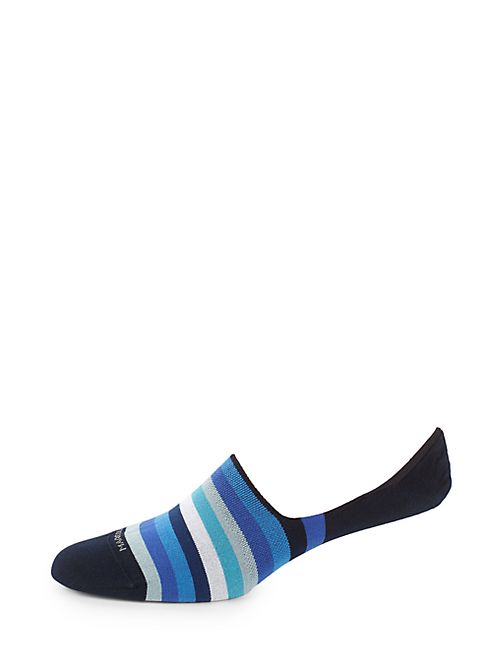 Marcoliani - Invisible Touch Striped Pima Cotton Socks