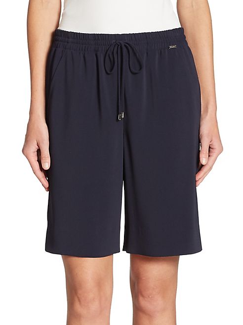 St. John - Stretch Drawstring Shorts