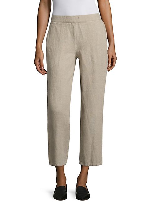 Eileen Fisher - Linen Crop Pants