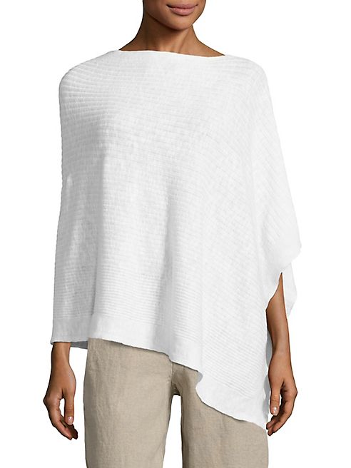 Eileen Fisher - Organic Linen and Organic Cotton Poncho