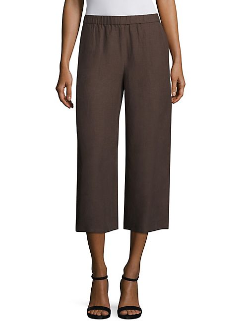 Eileen Fisher - Drapey Cropped Wide Pants