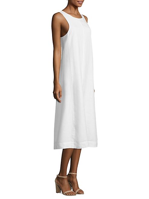 Eileen Fisher - Organic Linen Midi Dress