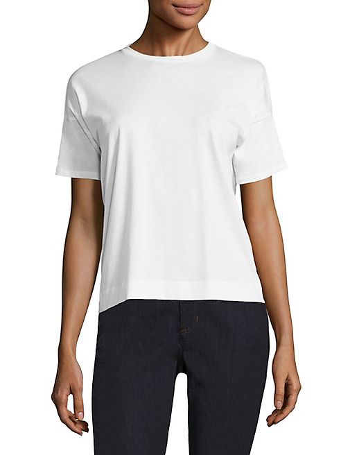 Eileen Fisher - Cotton Jersey Box Tee