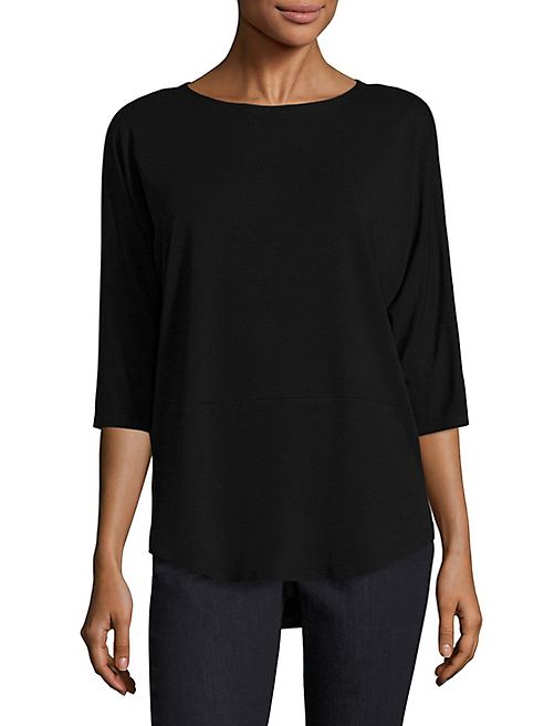 Eileen Fisher - Boatneck Jersey Top