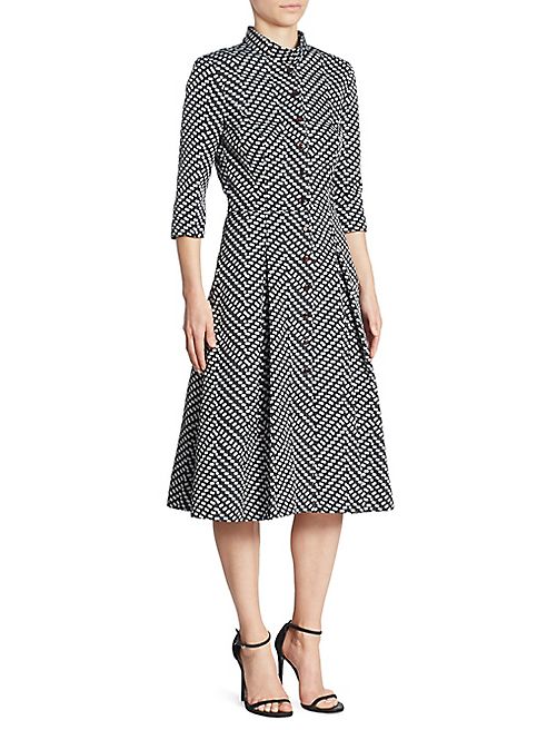 Carolina Herrera - Polka Dot Printed Dress