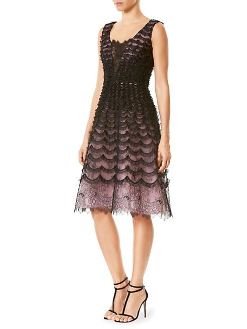 Carolina Herrera - Sleeveless Lace Dress