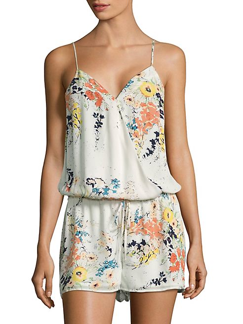 Joie - Jerrica Floral-Printed Romper