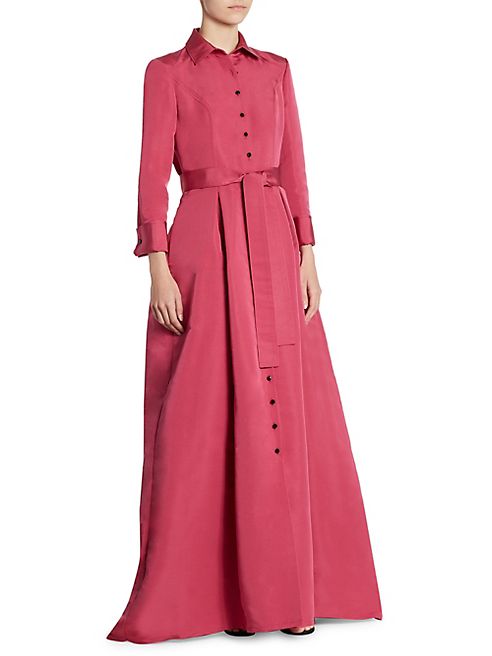 Carolina Herrera - Silk Trench Gown