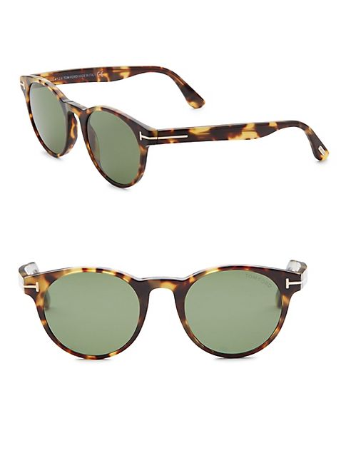 Tom Ford Eyewear - 53MM Round Sunglasses