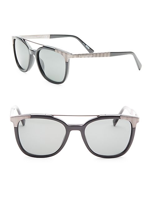 Ermenegildo Zegna - 54MM Square Sunglasses