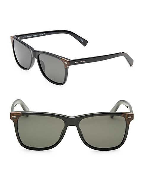 Ermenegildo Zegna - 56MM Square Sunglasses