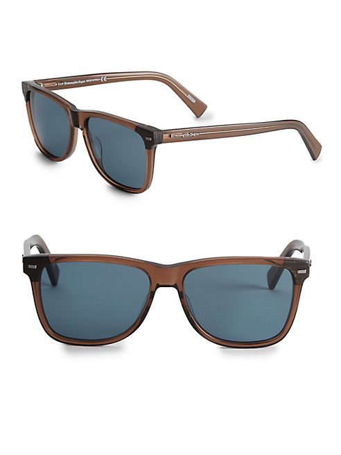 Ermenegildo Zegna - 56MM Wayfarer Sunglasses