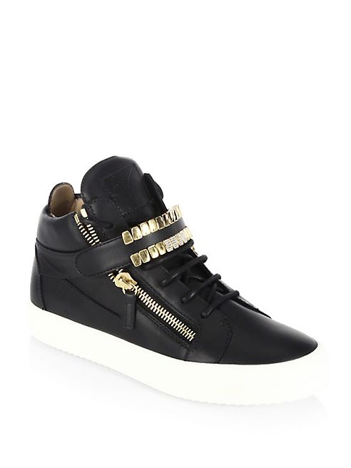 Giuseppe Zanotti - Leather Sneakers