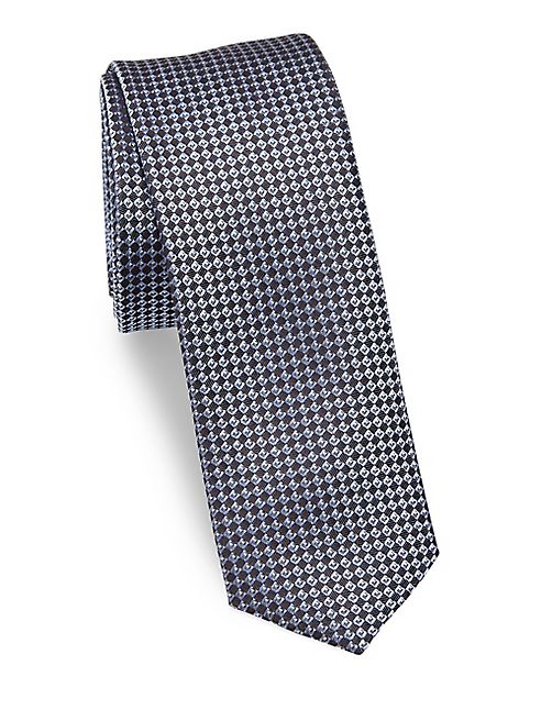 HUGO BOSS - Patterned Silk Tie