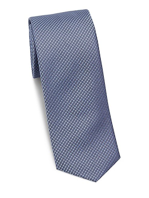 HUGO BOSS - Diagonal Striped Silk Tie