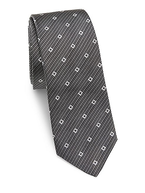 HUGO BOSS - Textured Silk Tie