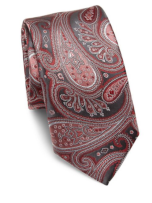 HUGO BOSS - Silk Paisley Tie