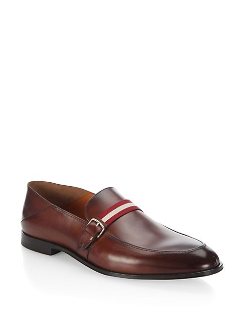 Bally - Wendell Convertible Leather Loafers