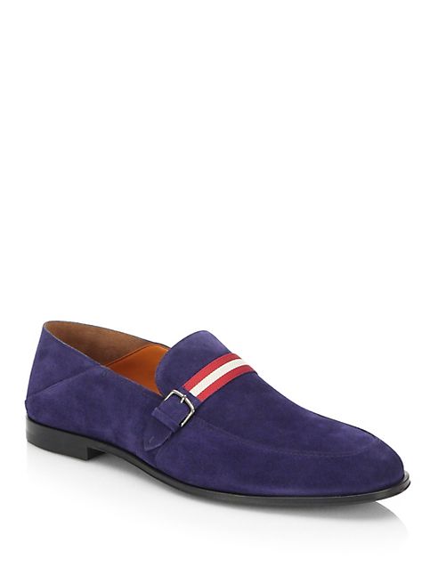 Bally - Wendell Convertible Suede Loafers