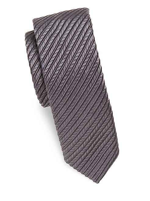 HUGO BOSS - Textured Silk Tie