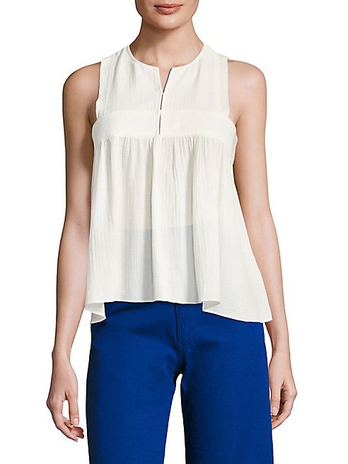 Apiece Apart - Tayri Hi-Lo Cotton Top