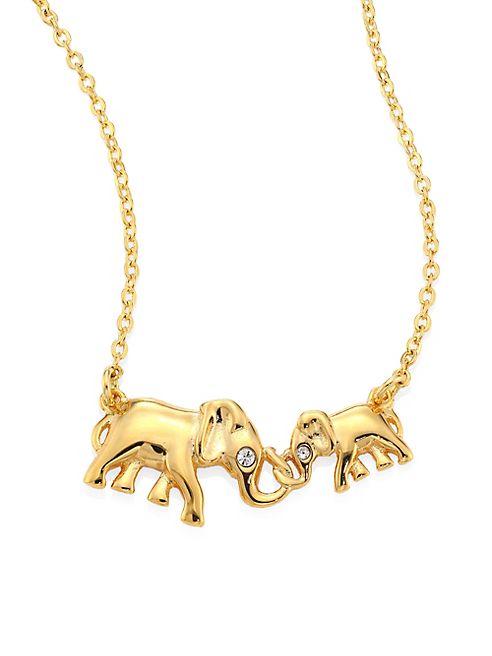 Kate Spade New York - Mom Knows Best Elephant Necklace