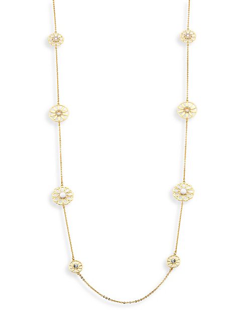 Kate Spade New York - Golden Garden Scatter Necklace/36