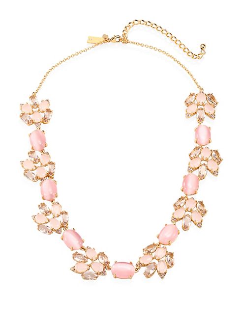 Kate Spade New York - Blushing Blooms Crystal Collar Necklace