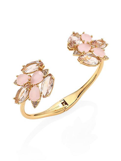 Kate Spade New York - Blushing Blossoms Hinge Bracelet