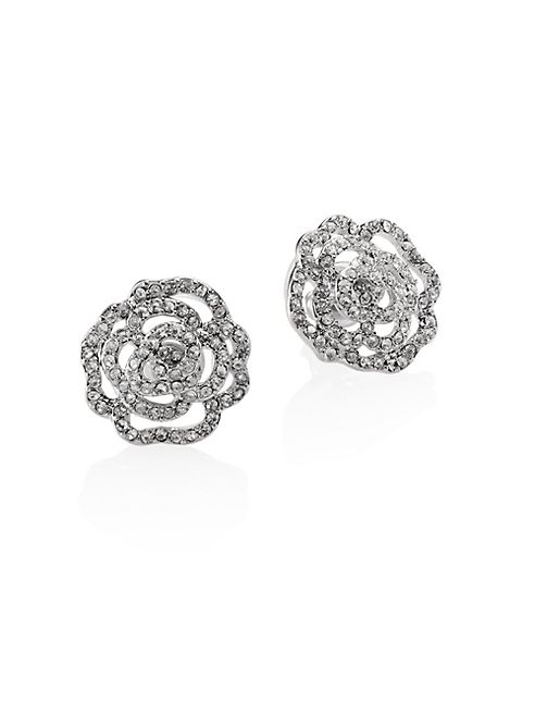 Kate Spade New York - Crystal Rose Stud Earrings