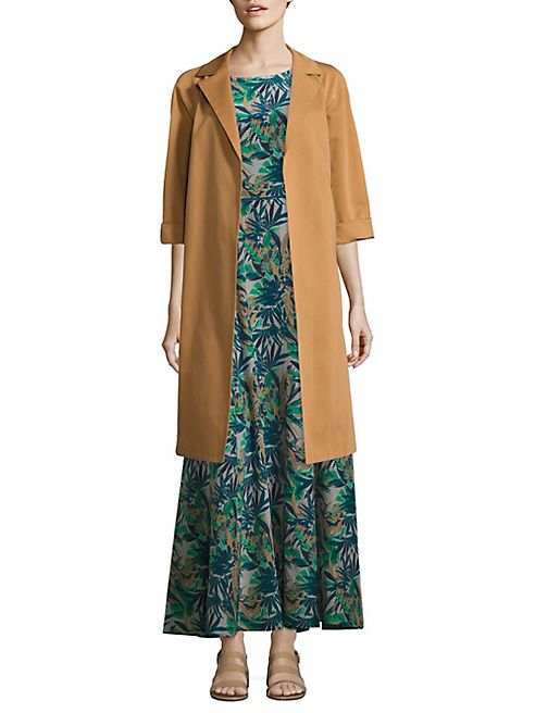 Lafayette 148 New York - Delcy Cotton Wrap Coat