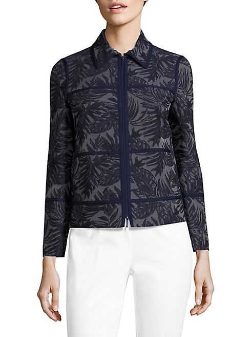 Lafayette 148 New York - Adaya Palm-Print Jacket