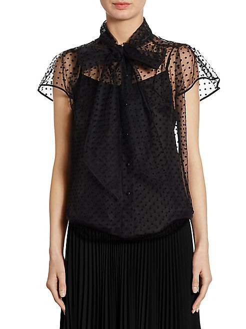 Marc Jacobs - Dot Tulle Top