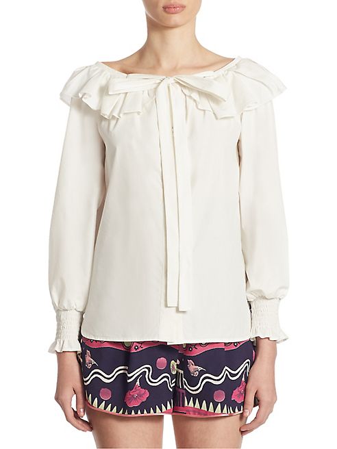 Marc Jacobs - Ruffle Button Front Blouse