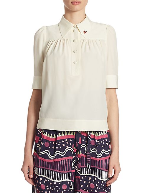 Marc Jacobs - Silk Crepe Blouse