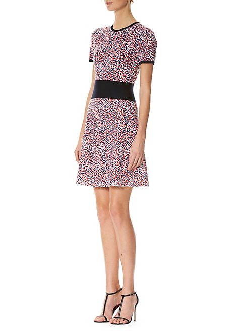 Carolina Herrera - Knit Polka Dot Dress