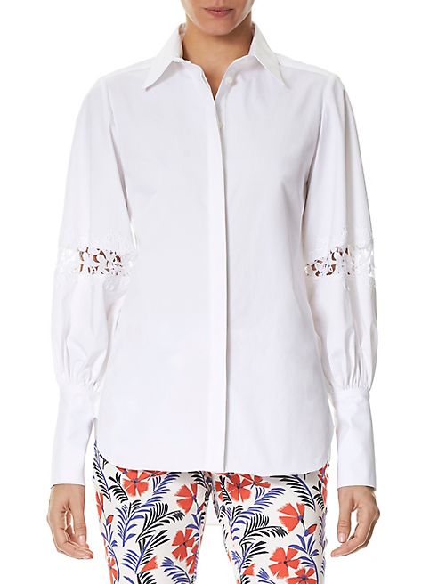 Carolina Herrera - Button Front Blouse