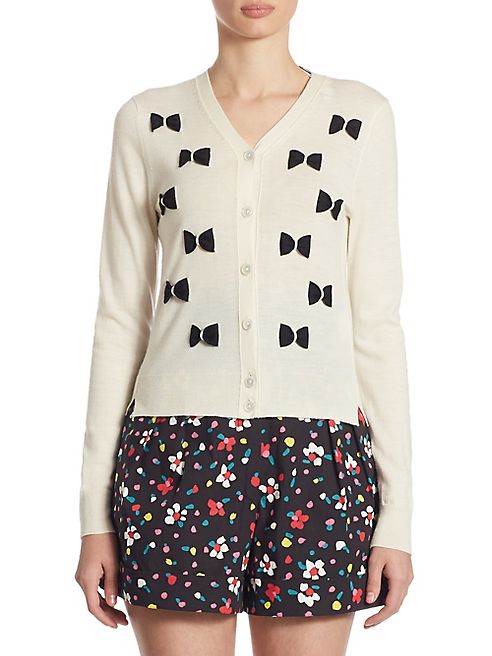 Marc Jacobs - Wool Bow Cardigan