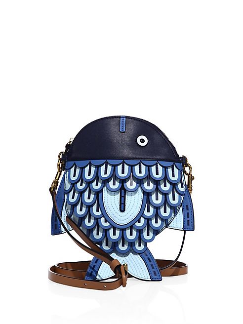 Tory Burch - Fish Leather Crossbody Bag