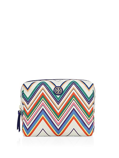 Tory Burch - Printed Nylon Large Brigitte Cosmetic Case